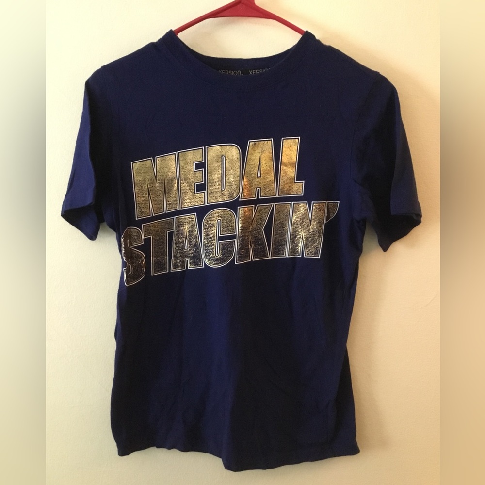 Xersion Navy Blue Logo Graphic Tee